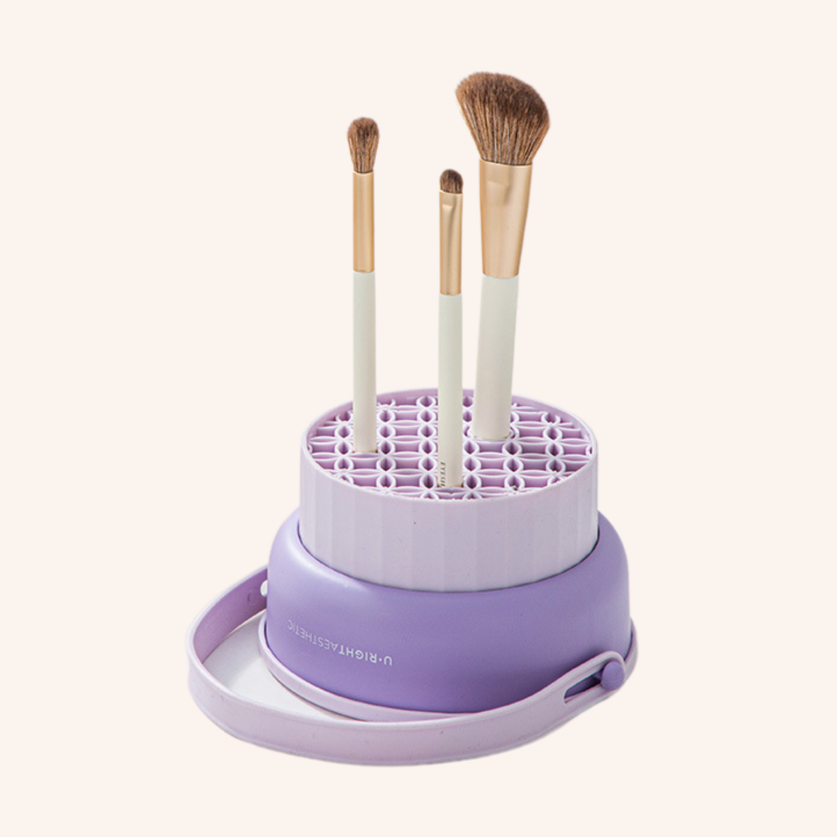 Lavador y Secador de Esponjas y Brochas de Maquillaje