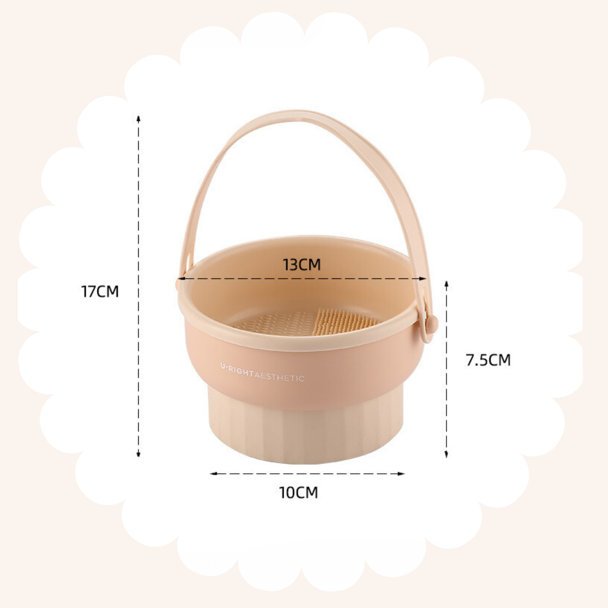 Lavador y Secador de Esponjas y Brochas de Maquillaje